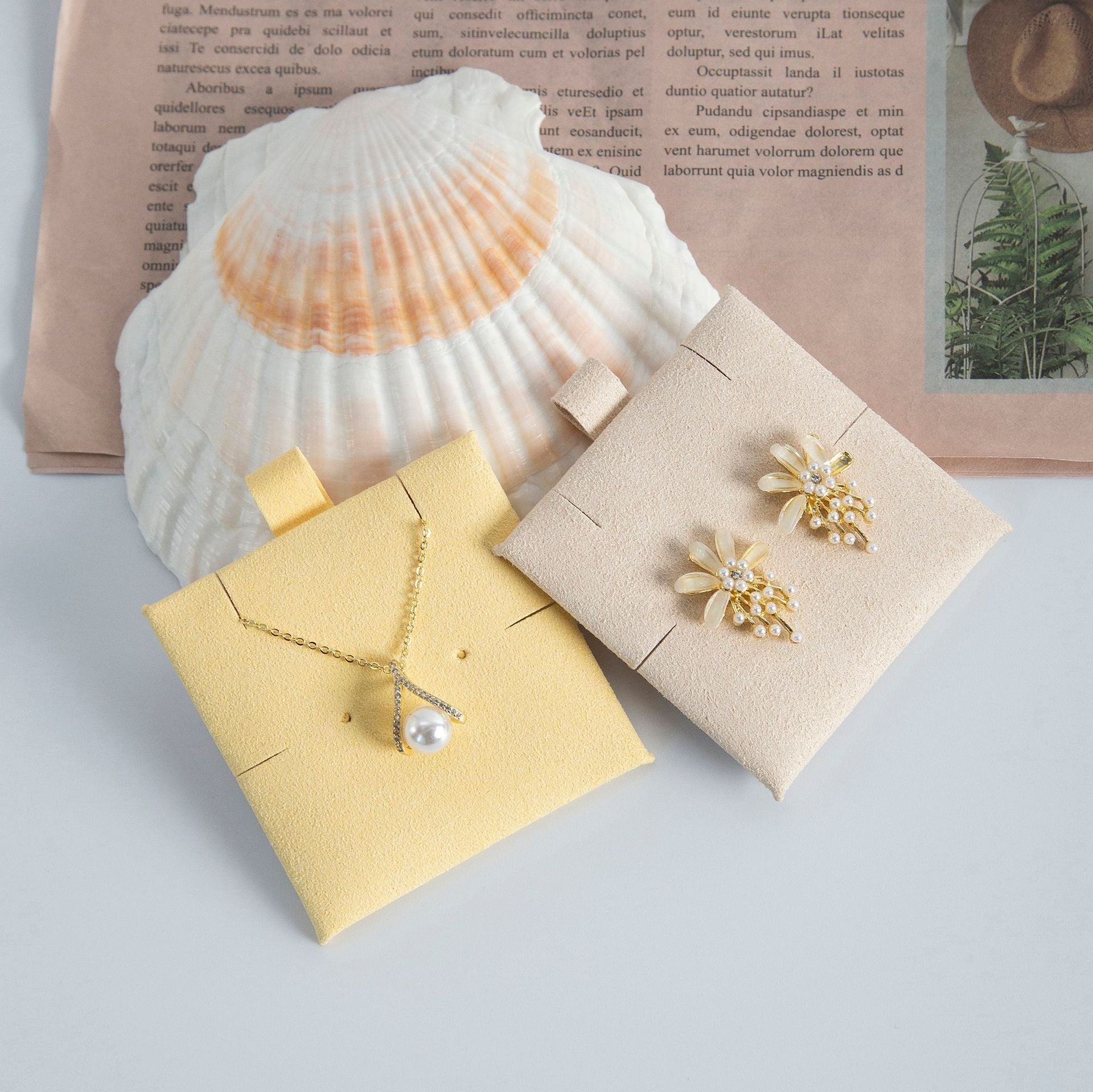 Bolsas de tela para empaquetar joyas, de estilo sencillo y básico, para uso diario, de colores sólidos.
