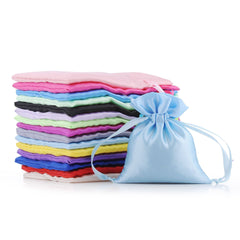 1 bolsa de embalaje de joyería de lujo de color sólido para uso diario y festivo.