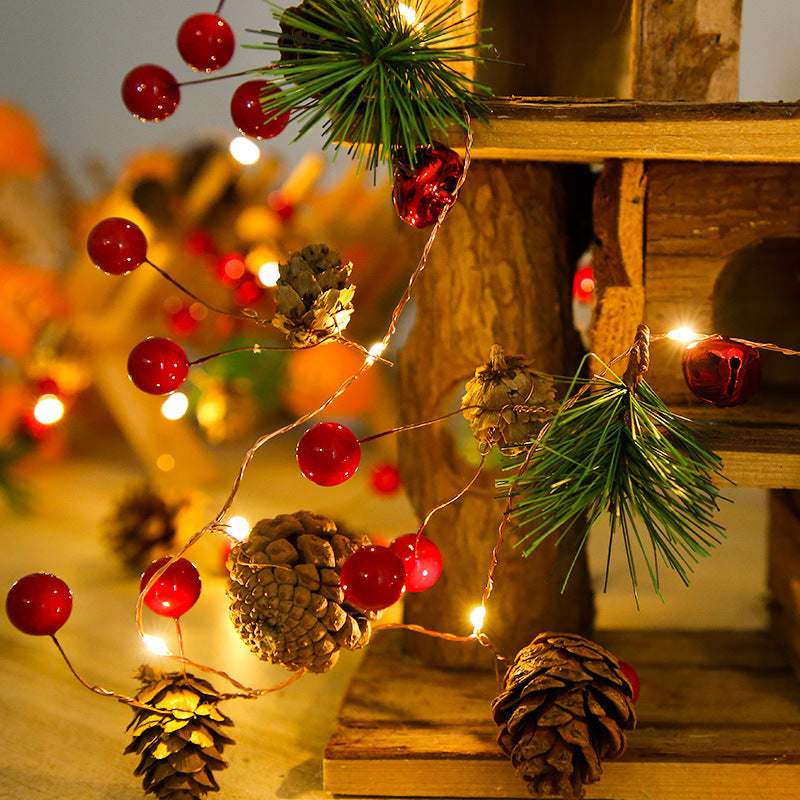 Hojas de pino artificiales de PVC con simulación de agujas de pino, ideales para decorar festivales navideños, como tiras de agujas de pino artificiales (compra mínima: 2 unidades).