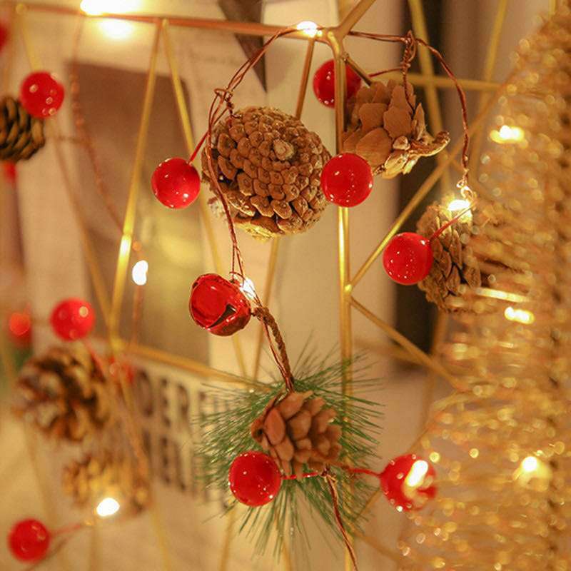 Hojas de pino artificiales de PVC con simulación de agujas de pino, ideales para decorar festivales navideños, como tiras de agujas de pino artificiales (compra mínima: 2 unidades).