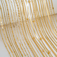 Wholesale Jewelry Basic Simple Style Solid Color 304 Stainless Steel 18K Gold Plated Necklace