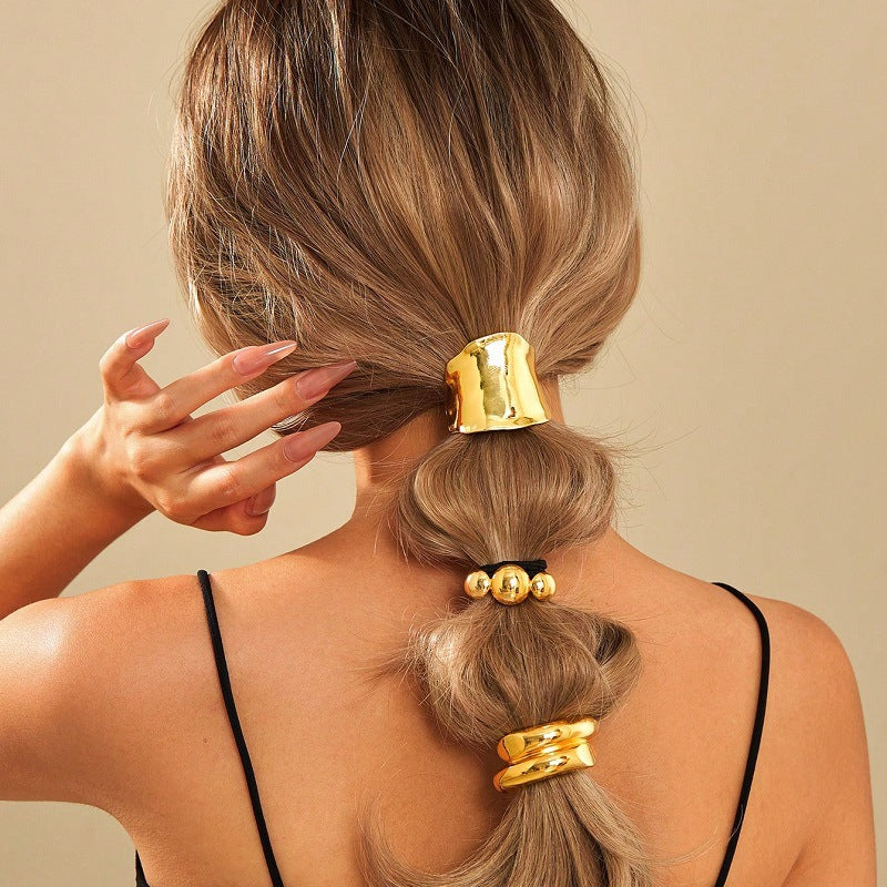 Coletero para mujer estilo IG con lazo de aleación con forma de corazón rojo, flor y perlas de imitación tridimensionales