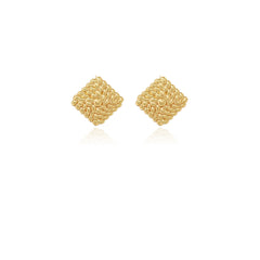 1 par de elegantes pendientes de acero inoxidable 304 de estilo geométrico simple. 