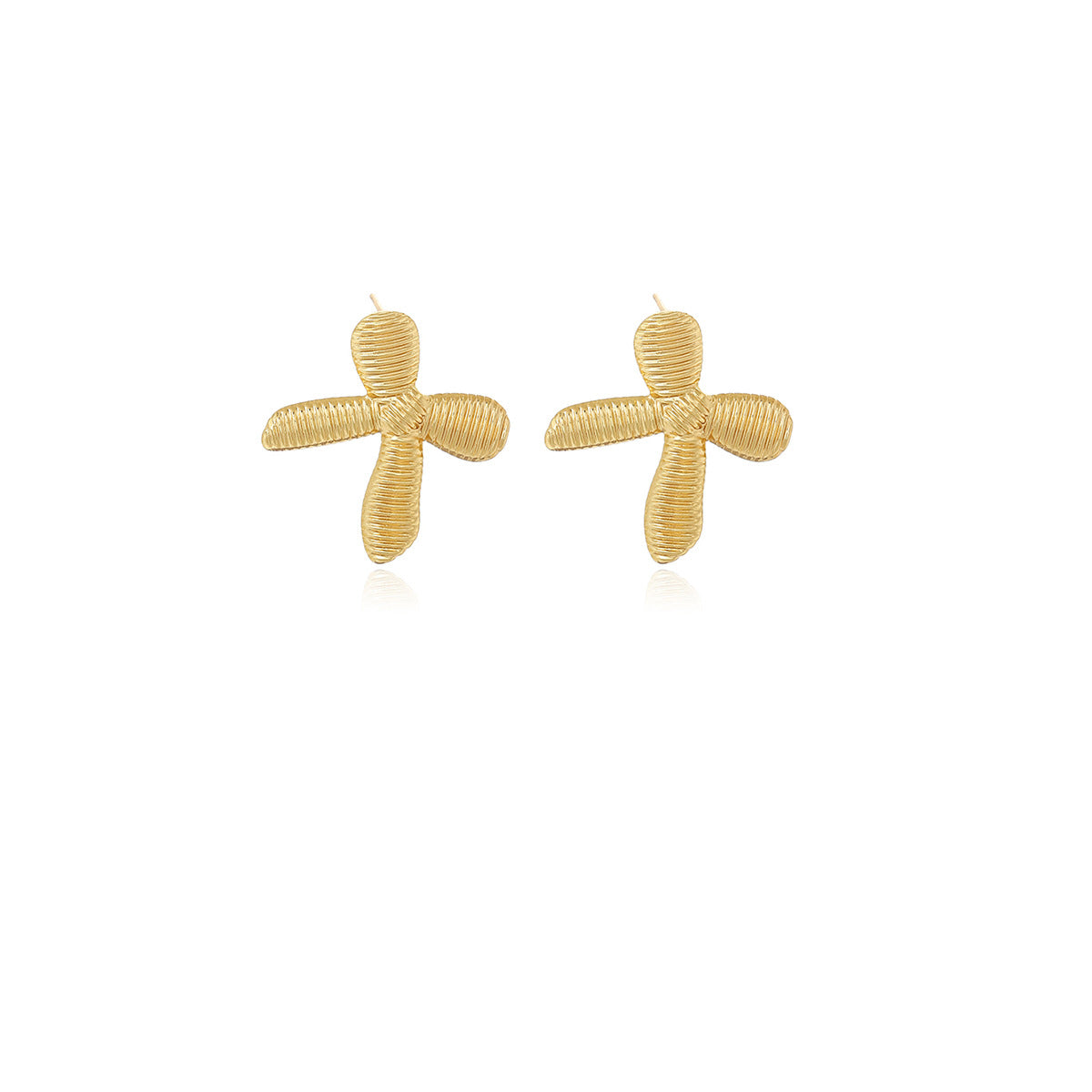 1 par de elegantes pendientes de acero inoxidable 304 de estilo geométrico simple. 