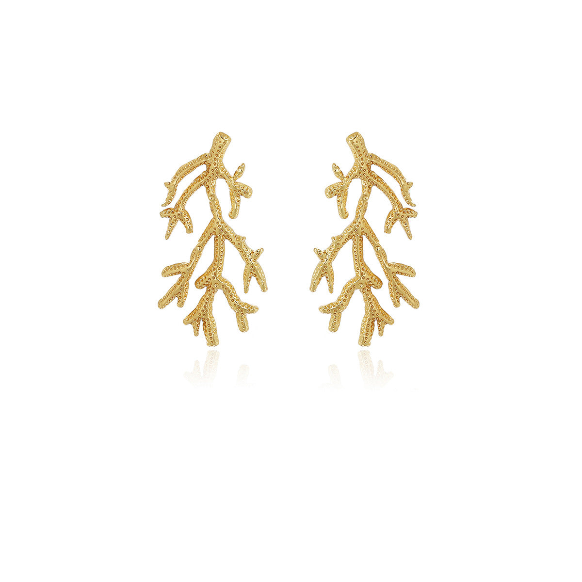 1 par de elegantes pendientes de acero inoxidable 304 de estilo geométrico simple. 