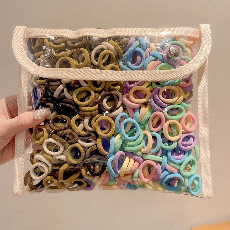Banda para el cabello para niños, banda de goma elástica alta, cuerda para la cabeza para bebés 
