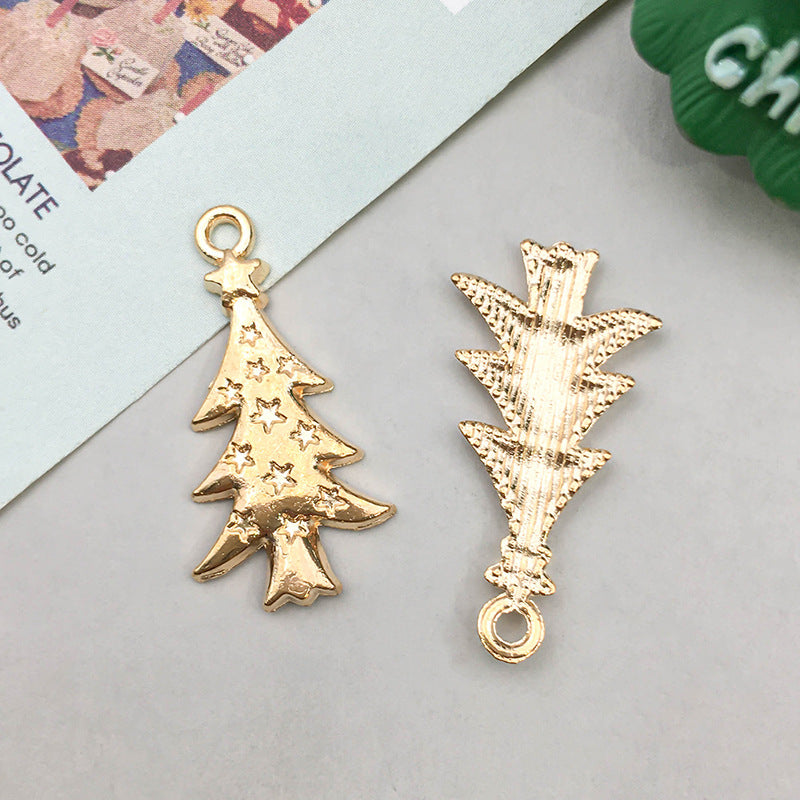 21 Models Per Model 1, 21/Pack 12 * 23mm 17*14mm 8*19mm Zinc alloy Christmas Tree Santa Claus Snowflake Pendant Jewelry Accessories