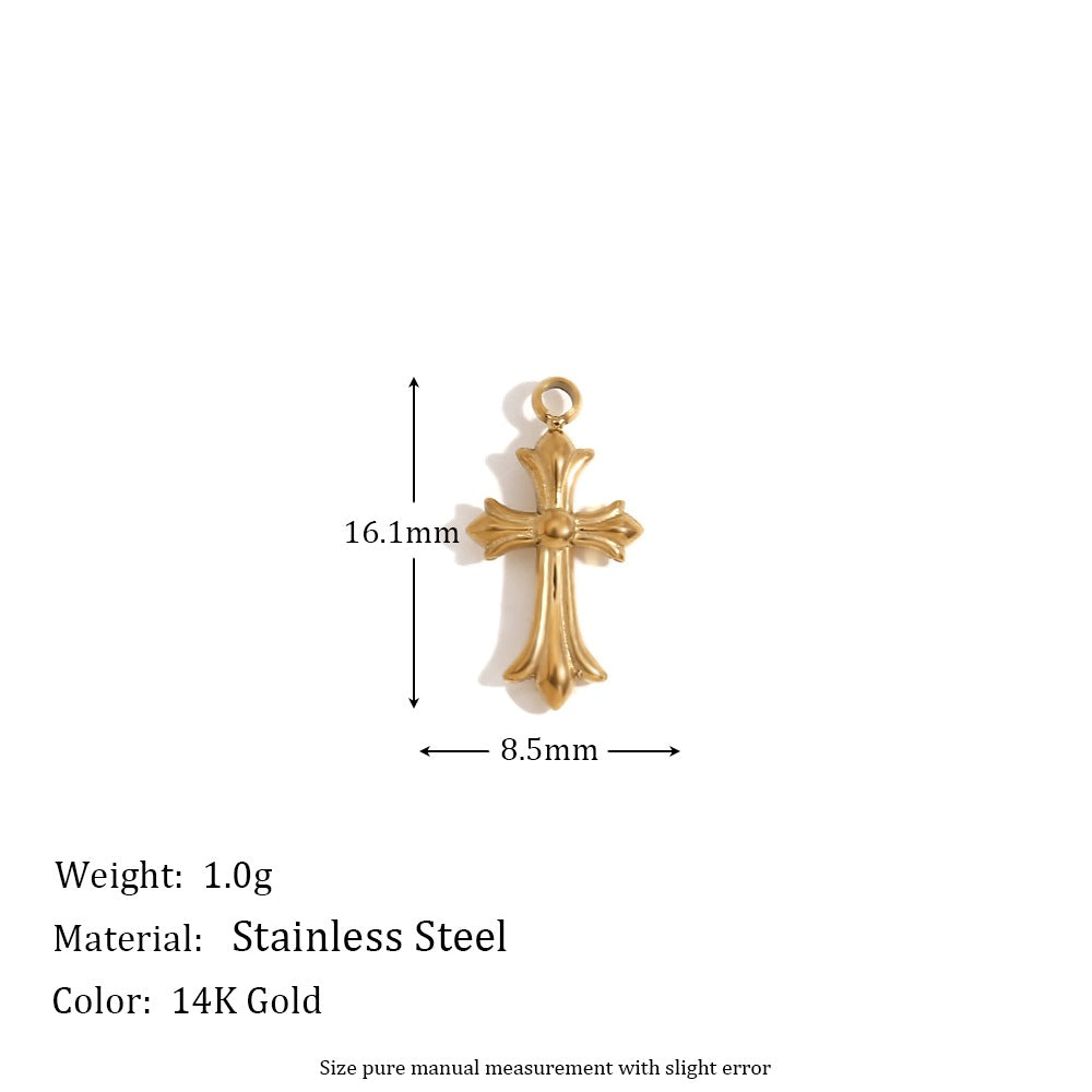 1 Piece 304 Stainless Steel 14K Gold Plated Geometric Jewelry Accessories Pendant