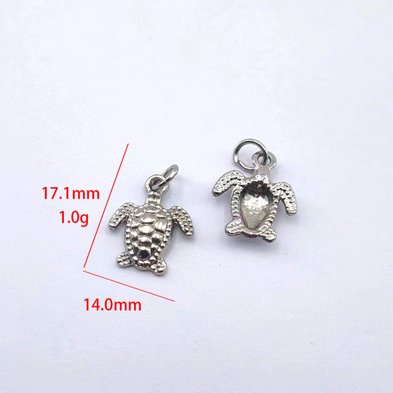Accesorios de joyería DIY Aleación Serie Océano Colgante Delfín Estrella de Mar Tortuga Colgantes 100 piezas