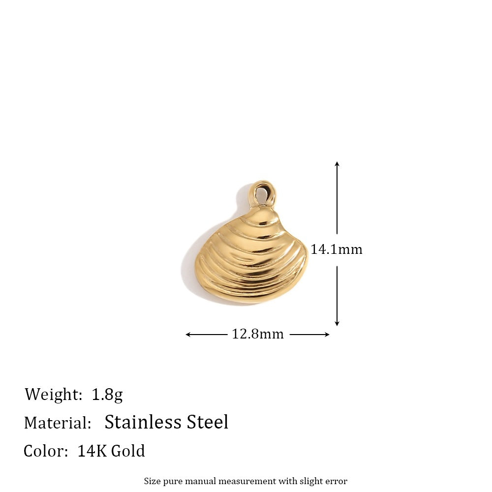 1 Piece 304 Stainless Steel 14K Gold Plated Geometric Jewelry Accessories Pendant