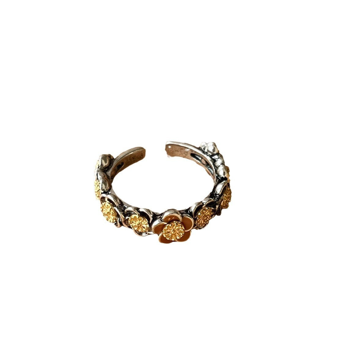 Anillo de ojo de tigre para el dedo índice 