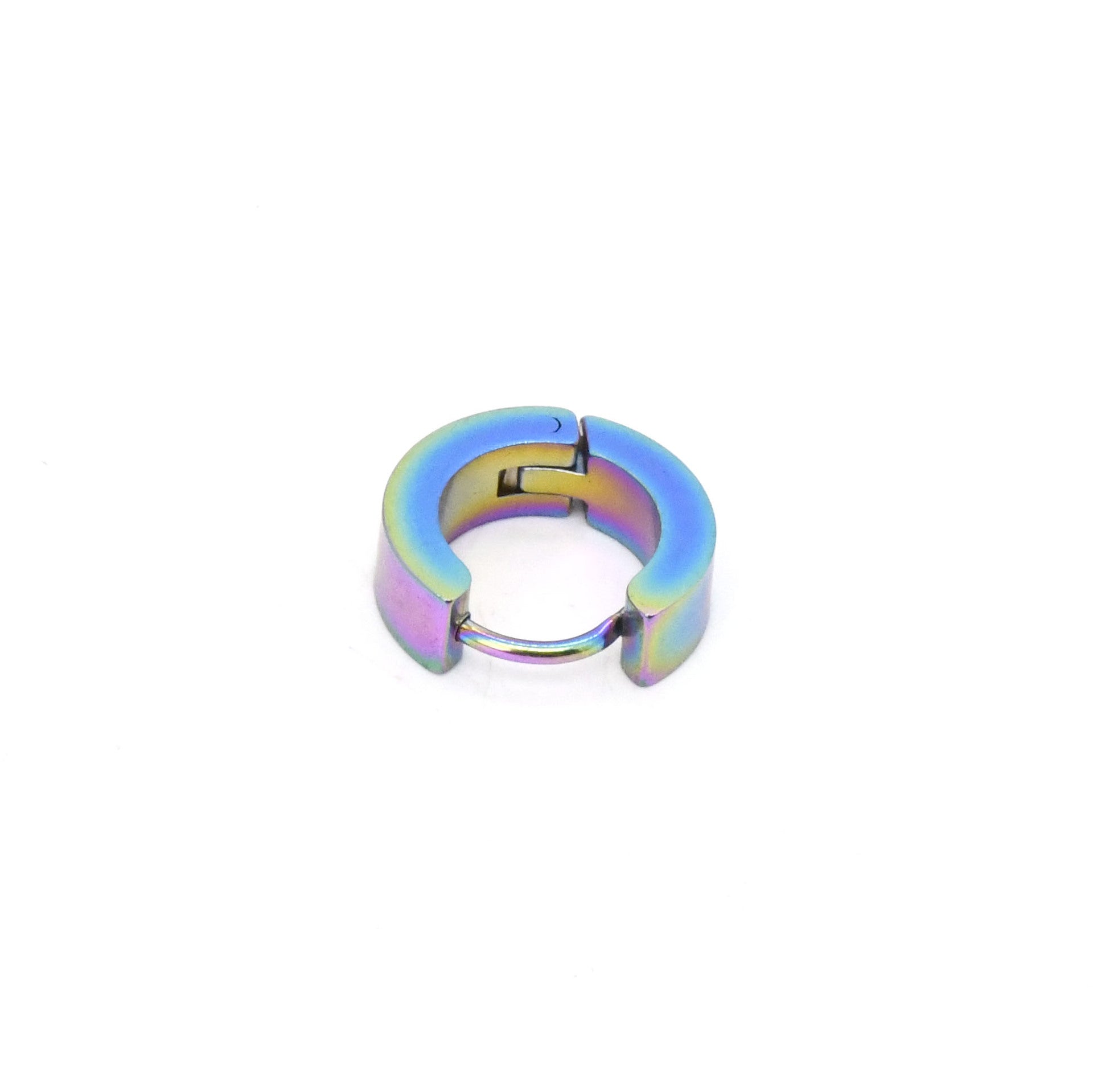 Clips para orejas en forma de U de acero inoxidable galvanizado sin perforaciones, 4 pares 