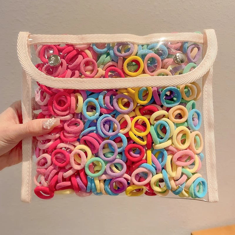 Banda para el cabello para niños, banda de goma elástica alta, cuerda para la cabeza para bebés 