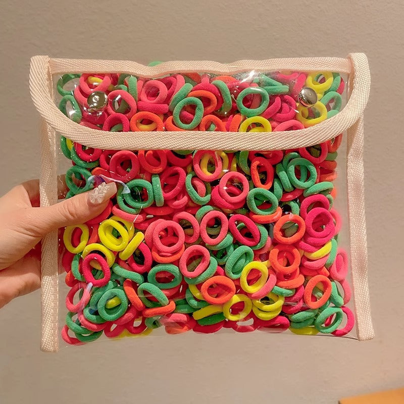 Banda para el cabello para niños, banda de goma elástica alta, cuerda para la cabeza para bebés 