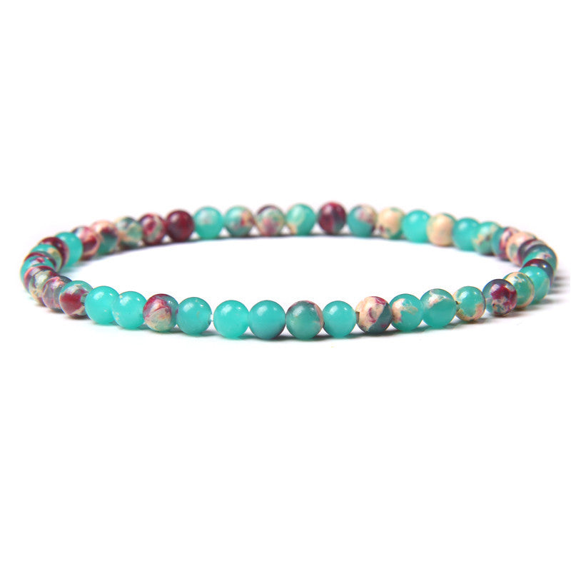 Casual Retro Geometric natural stone Agate Bracelets In Bulk