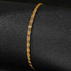 Basic Modern Style Classic Style Geometric Solid Color 304 Stainless Steel Stainless Steel Bracelets In Bulk