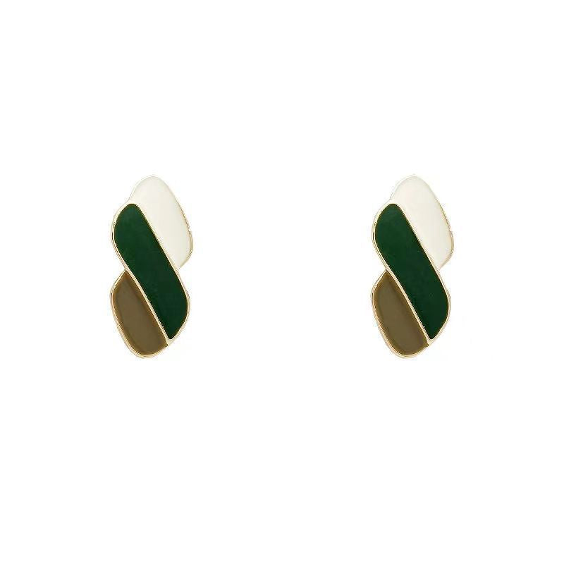 1 Pair Sweet IG Style Geometric Heart Shape Butterfly Inlay Alloy Rhinestones Pearl Drop Earrings Ear Studs