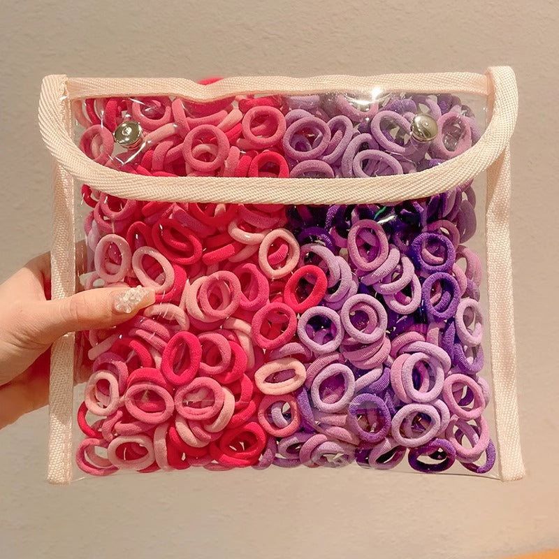 Banda para el cabello para niños, banda de goma elástica alta, cuerda para la cabeza para bebés 