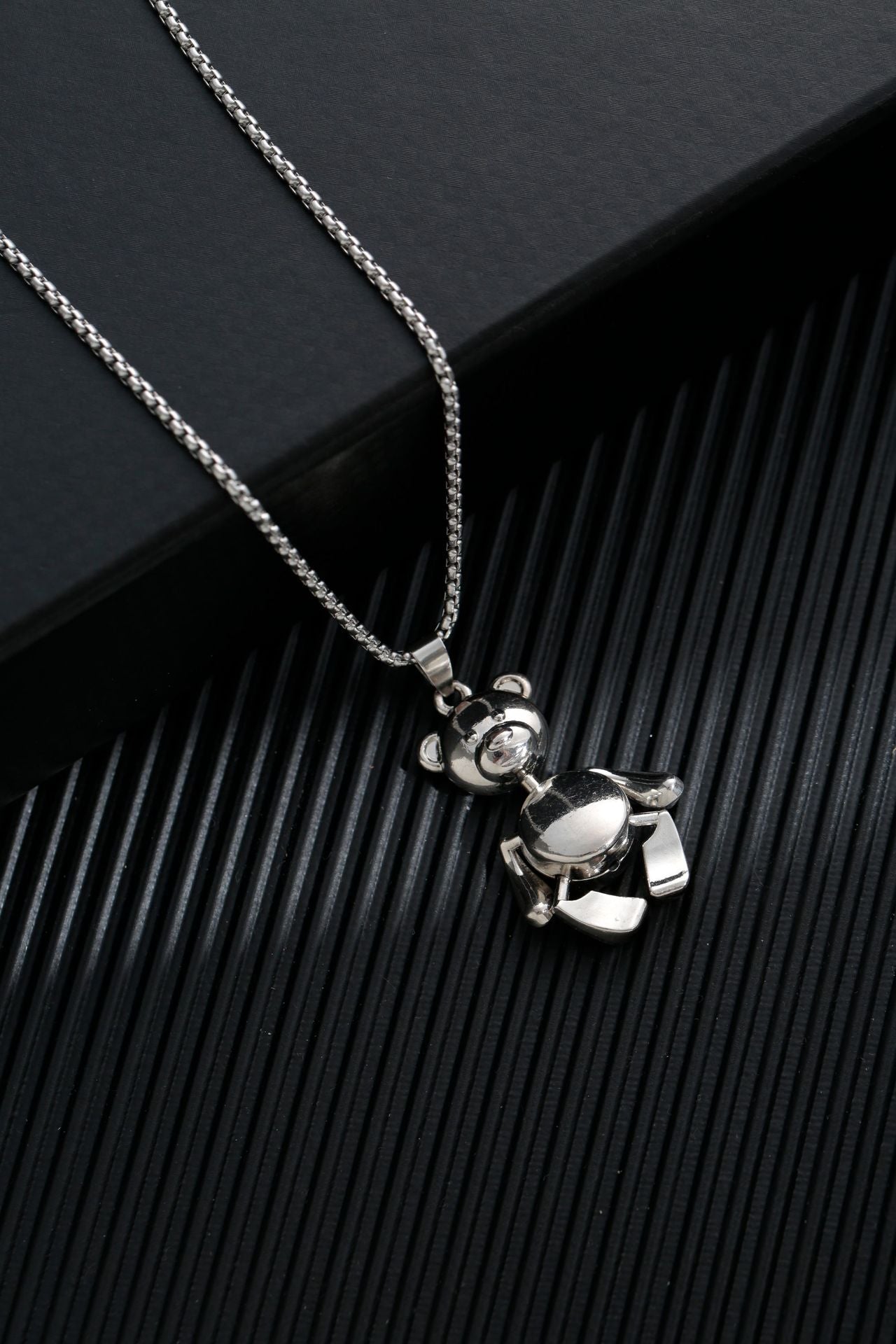 Titanium steel sweater chain men's necklace