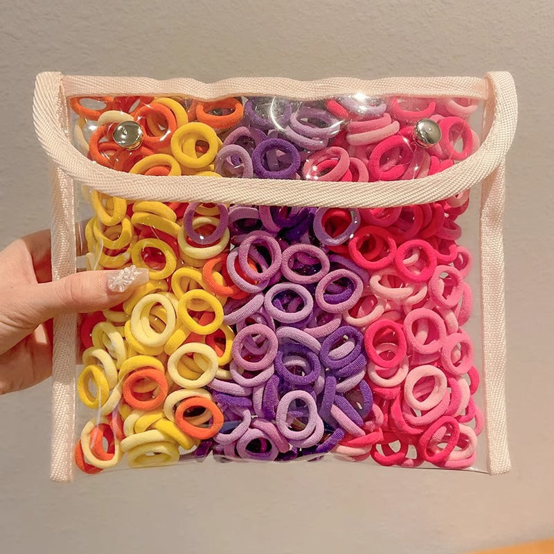 Banda para el cabello para niños, banda de goma elástica alta, cuerda para la cabeza para bebés 