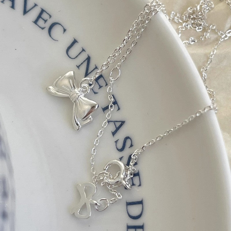 Collar versátil de perlas para mujer, cadena de clavícula que no se decolora, joyería 
