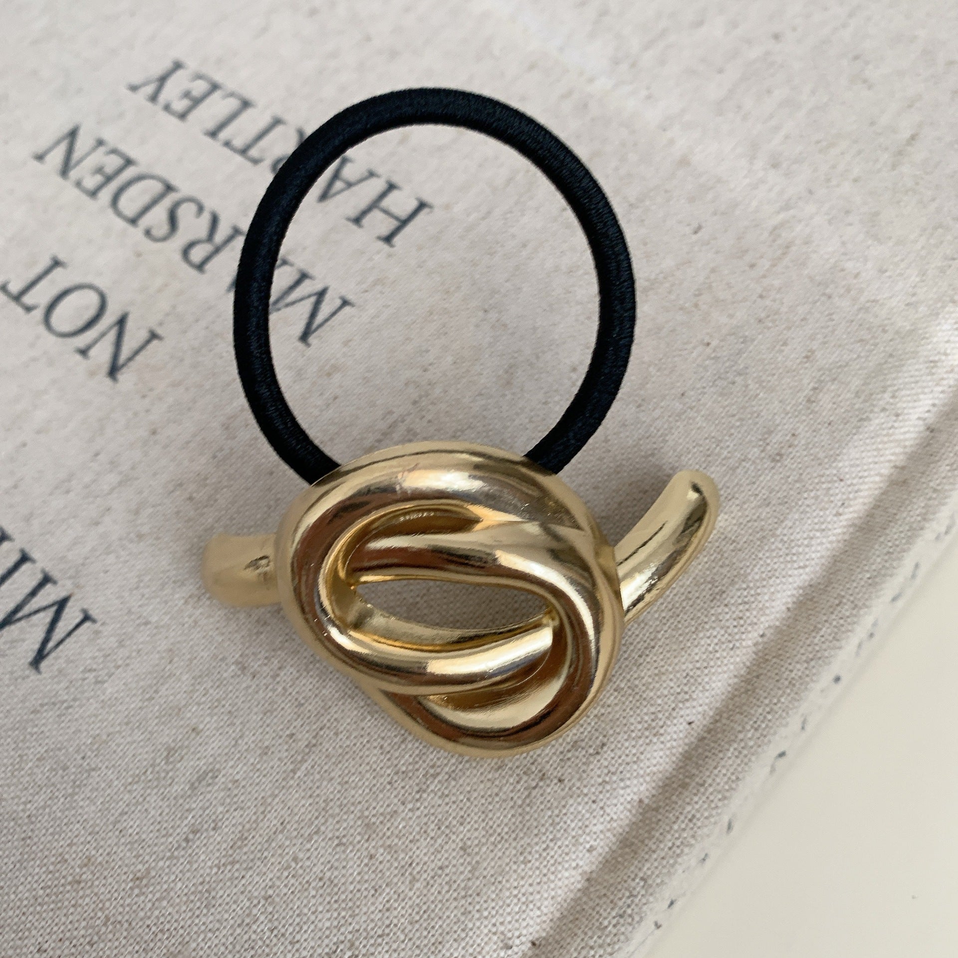 Women's Korean Style IG Style Geometric Metal Hair Tie