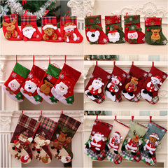Christmas stockings Christmas gift bags Christmas tree pendants