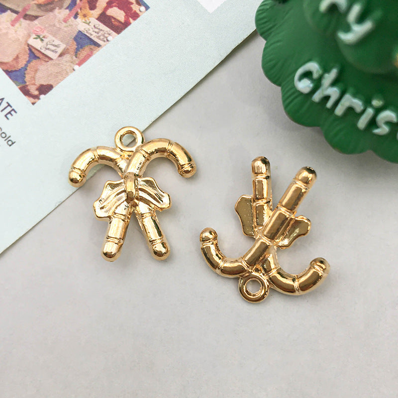 21 Models Per Model 1, 21/Pack 12 * 23mm 17*14mm 8*19mm Zinc alloy Christmas Tree Santa Claus Snowflake Pendant Jewelry Accessories