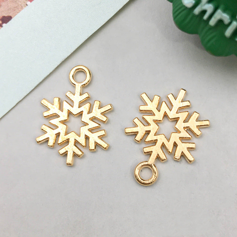 21 Models Per Model 1, 21/Pack 12 * 23mm 17*14mm 8*19mm Zinc alloy Christmas Tree Santa Claus Snowflake Pendant Jewelry Accessories