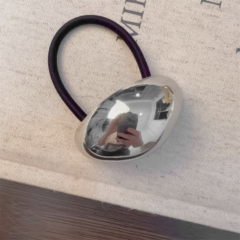 Women's Simple Style Solid Color Alloy Hair Tie