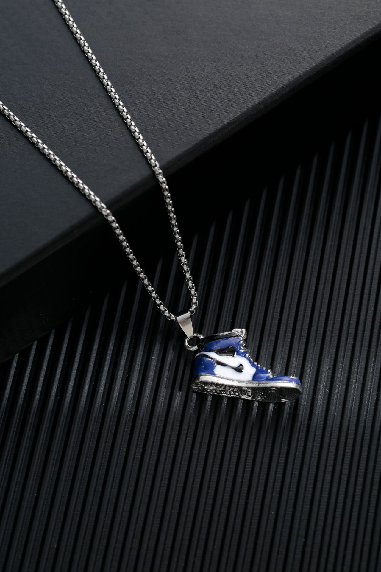 Titanium steel sweater chain men's necklace