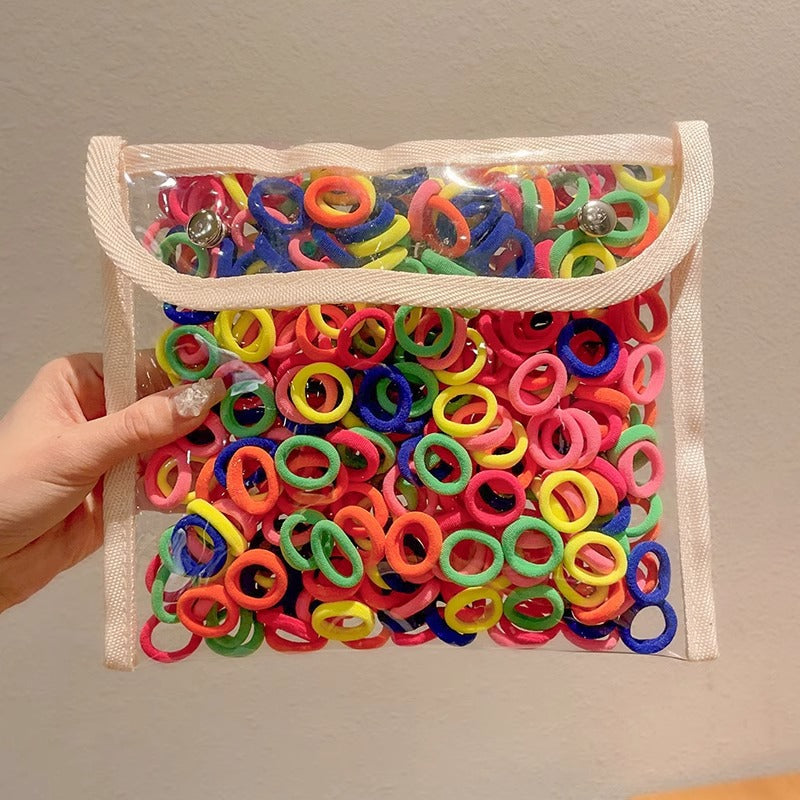 Banda para el cabello para niños, banda de goma elástica alta, cuerda para la cabeza para bebés 