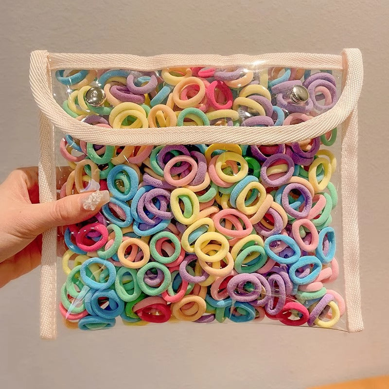 Banda para el cabello para niños, banda de goma elástica alta, cuerda para la cabeza para bebés 