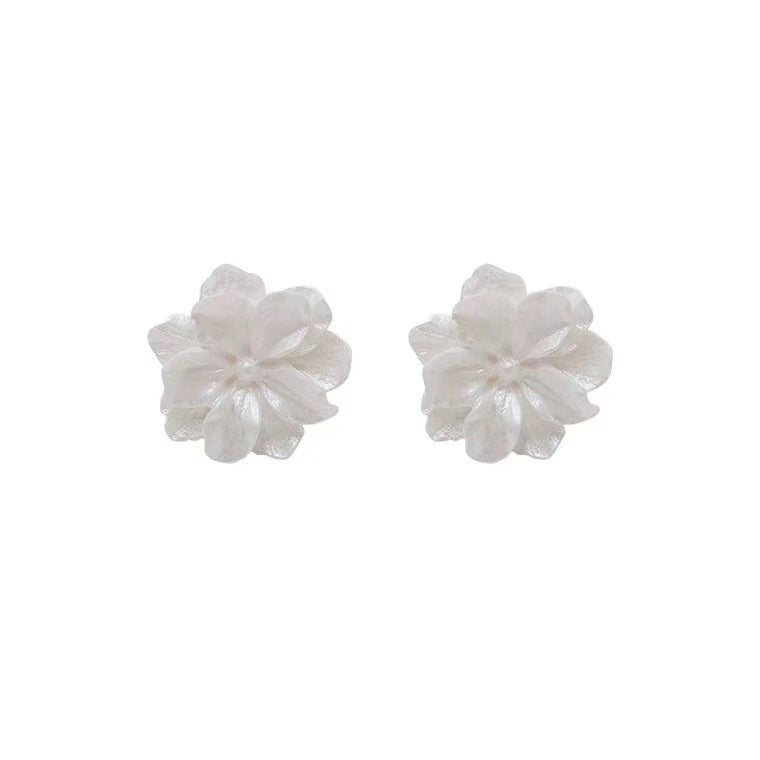 1 Pair Sweet IG Style Geometric Heart Shape Butterfly Inlay Alloy Rhinestones Pearl Drop Earrings Ear Studs