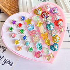Children's Ring Girls Princess Jewelry Cartoon Small Ring