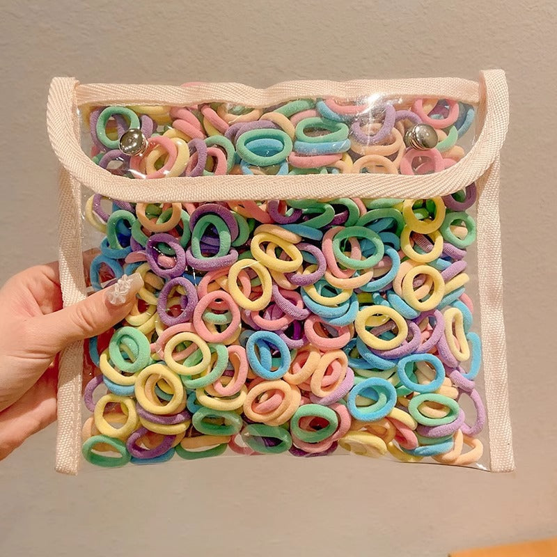 Banda para el cabello para niños, banda de goma elástica alta, cuerda para la cabeza para bebés 