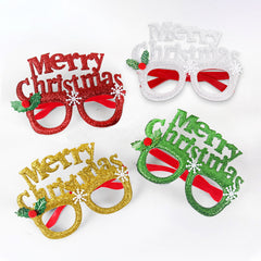 Christmas Decorative Glasses Christmas Party Glasses Frames (Minimum purchase 2 pcs)
