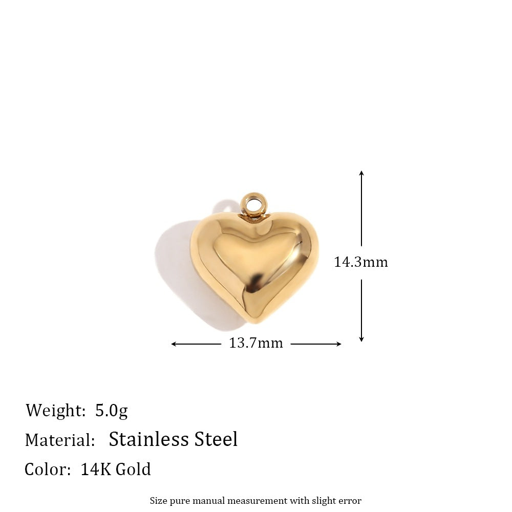 1 Piece 304 Stainless Steel 14K Gold Plated Geometric Jewelry Accessories Pendant