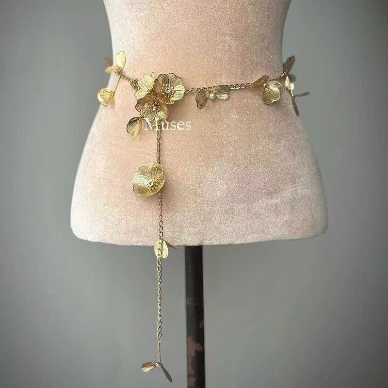 Butterfly tassel, a two-style wearing necklace waist chain or body chain (Minimum purchase of 3 pieces)
