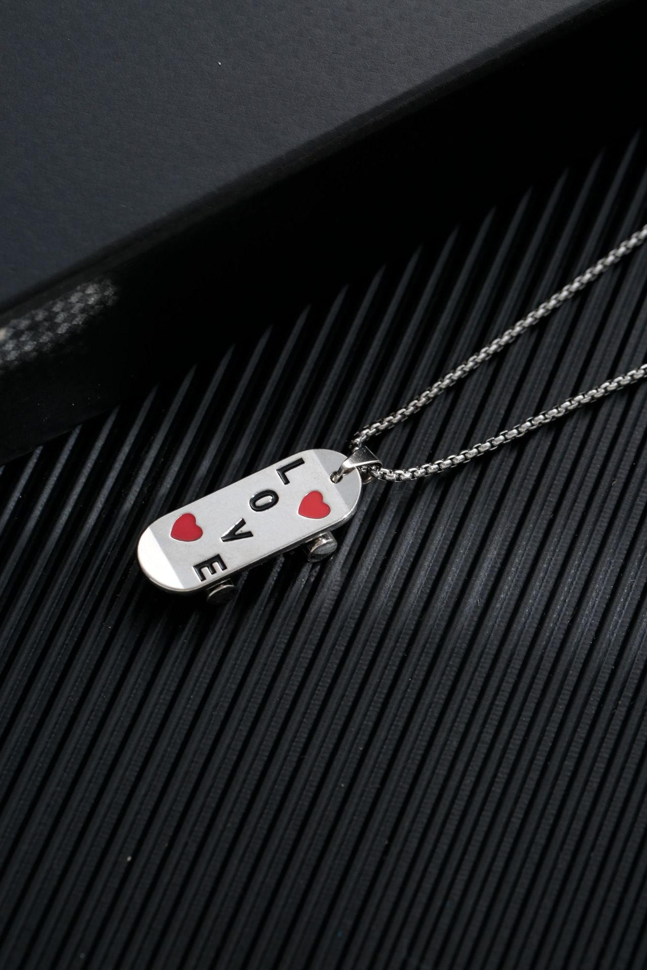 Titanium steel sweater chain men's necklace