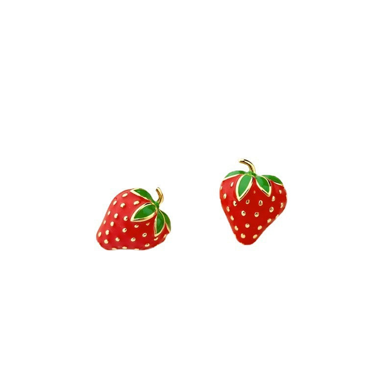 1 Pair Sweet IG Style Geometric Heart Shape Butterfly Inlay Alloy Rhinestones Pearl Drop Earrings Ear Studs
