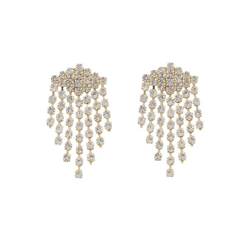 1 Pair Sweet IG Style Geometric Heart Shape Butterfly Inlay Alloy Rhinestones Pearl Drop Earrings Ear Studs
