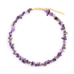 Collar bohemio de piedra natural con perlas irregulares y turquesa, 2 piezas 