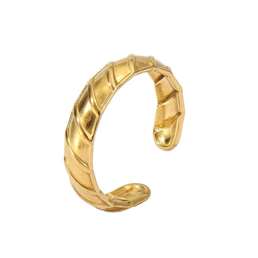 Wholesale Jewelry Retro Devil's Eye Star Heart Shape 304 Stainless Steel Open Rings