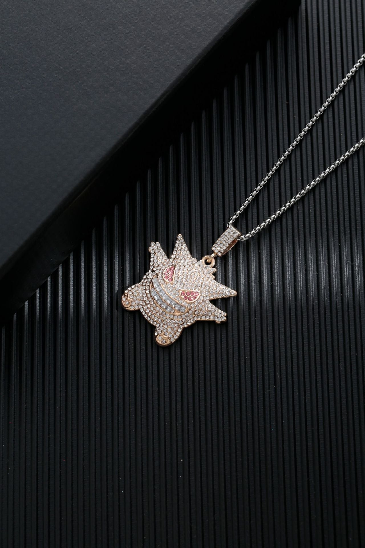 Titanium steel sweater chain men's necklace