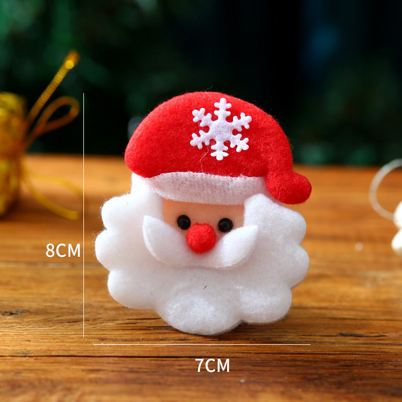 Christmas plush snowman elk DIY Christmas Eve decorations (Minimum purchase 2 pcs)