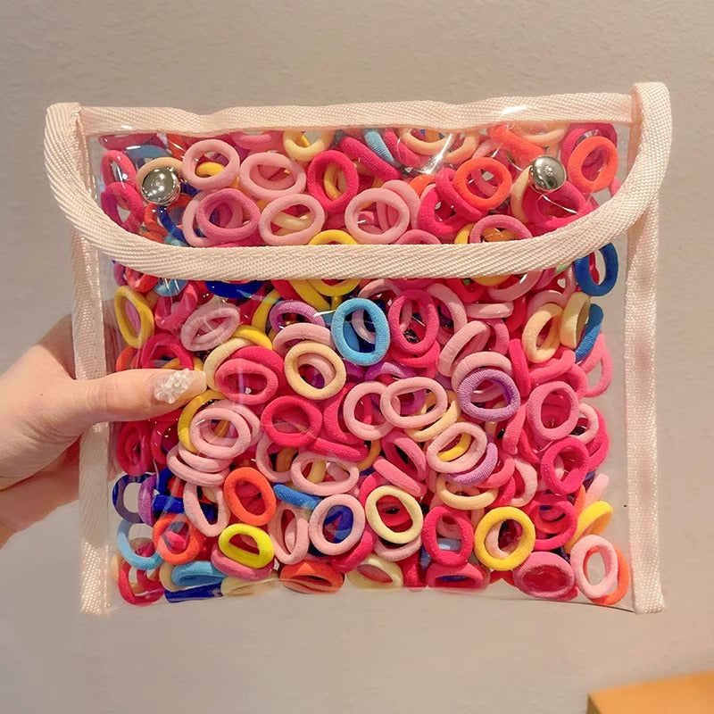 Banda para el cabello para niños, banda de goma elástica alta, cuerda para la cabeza para bebés 