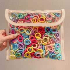 Banda para el cabello para niños, banda de goma elástica alta, cuerda para la cabeza para bebés 