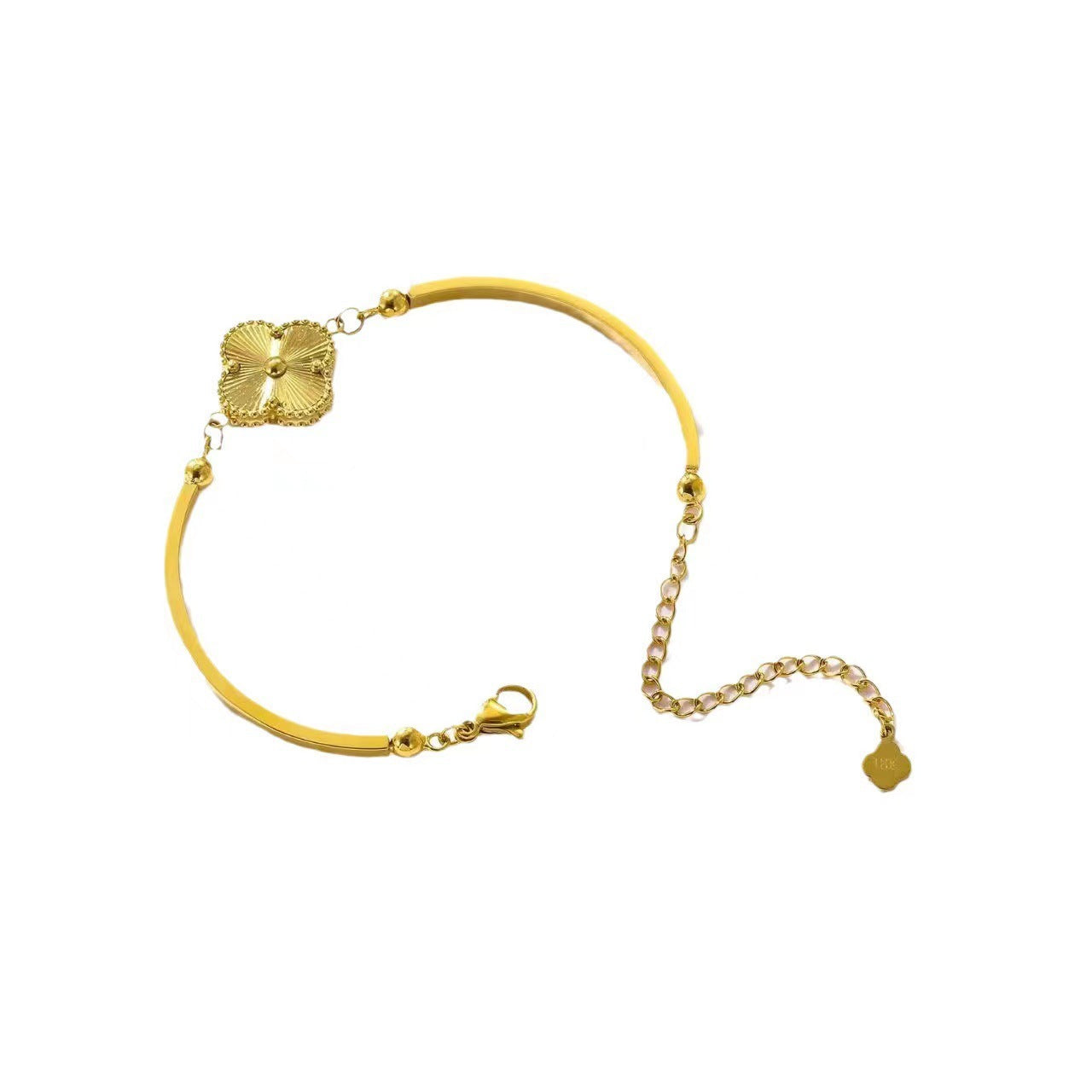 Pulsera de acero de titanio para mujer, pulsera sencilla, joyería 