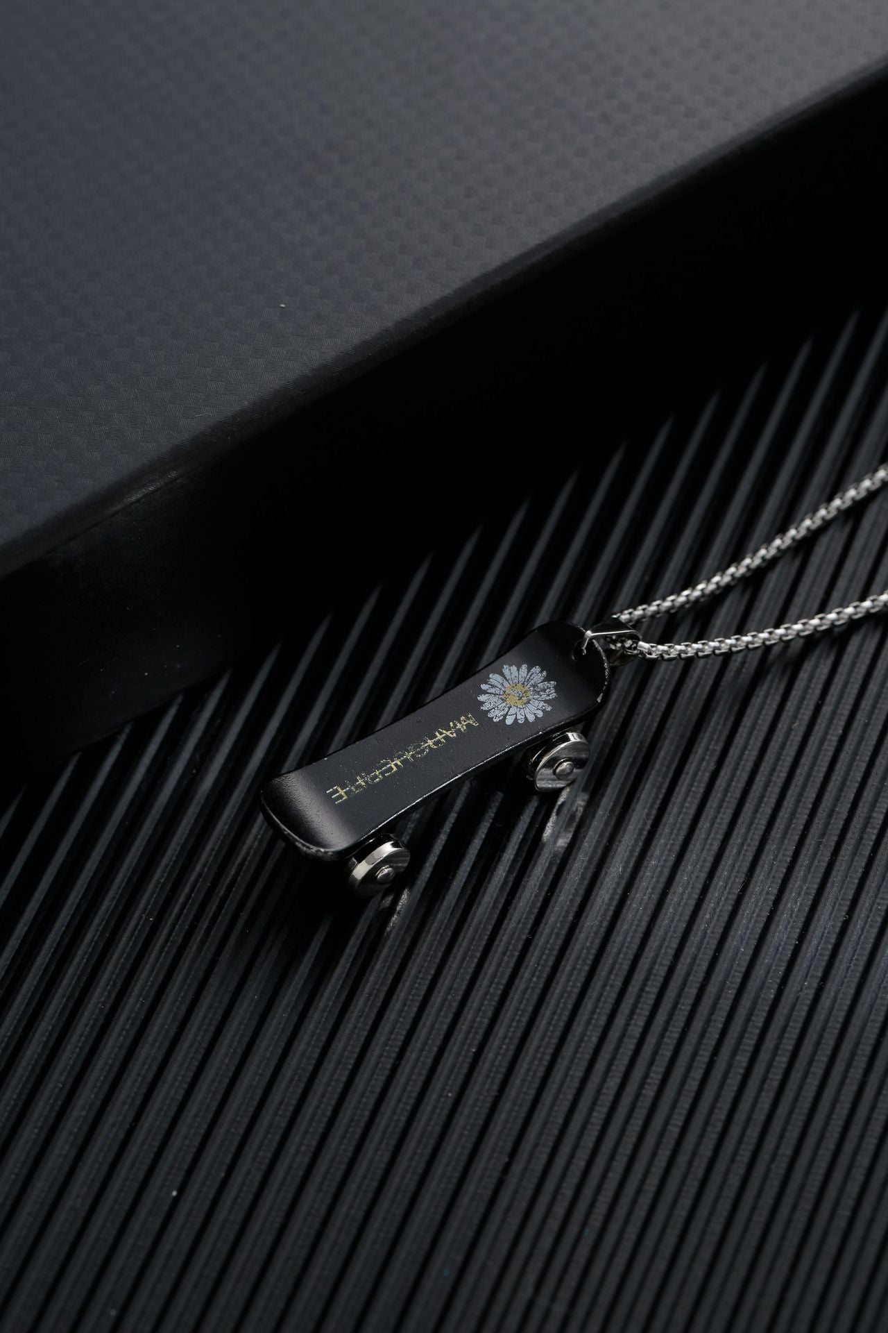 Titanium steel sweater chain men's necklace